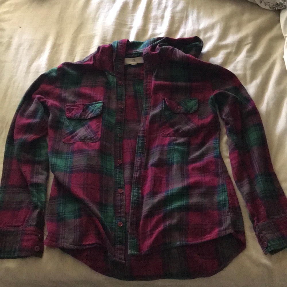 Flannel Hoodie